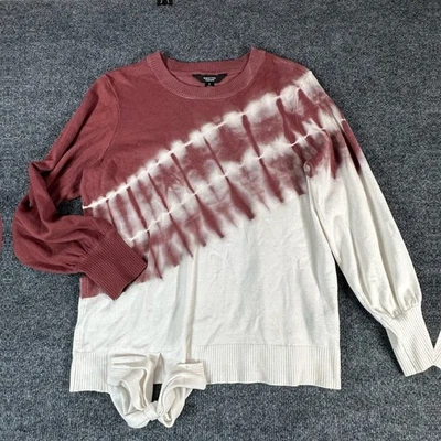 Suéter Simply Vera Wang Tie Dye Manga Larga Cuello Redondo Talla S Foto 1 de 4