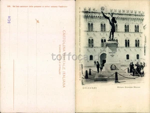 GENOVA PROVINCIA-CHIAVARI-MONUMENTO MAZZINI-D12-144 - Picture 1 of 1