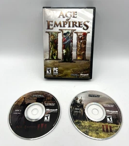 Age of Empires III PC CD-ROM 2 Spiele nur Discs fehlen Disc 1 Microsoft - Bild 1 von 6