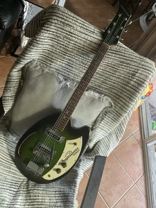 TEISCO MAY QUEEN electricguitar 1968-69 sombers green-black MIJ - Picture 1 of 9