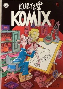 Kurtzman Komix 1 lavello cucina sotterraneo fumetto 1976 - Foto 1 di 9