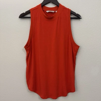 Camiseta sin mangas naranja sin mangas Atleta Yoga para mujer talla L Foto 1 de 4