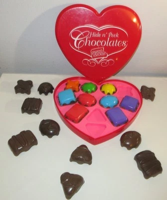 Recursos de Aprendizaje Hide n' Peek Chocolates Snacks Inteligentes Juego a Juego Incompleto Foto 1 de 4