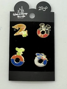 Spilla Disney Millennium Fab-4 Personaggio Numero Topolino Paperino Pluto Pippo 2000 - Foto 1 di 5
