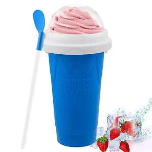 Magic Slushie Maker Cup Portable Squeeze Cup for Smoothies Juices Ice Cream - Picture 1 of 8