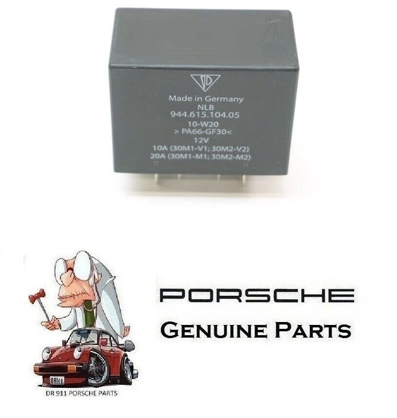 Relé ventilador auxiliar PORSCHE 944 968 94461510402 94461510405 944 615 104 05 Foto 1 de 1