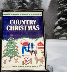 80s Cassette Country Christmas Music Tape Xmas Carol Johnny Cash Marty Robbins - Picture 1 of 7