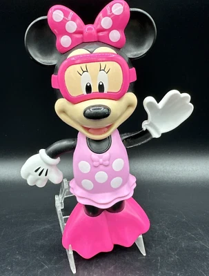 Disney Junior 7" Minnie Mouse Water Swimmer Kids Wind Up Pool / Bath Toy - Image 1 of 4