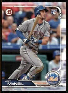 2019 Bowman Base #90 Jeff McNeil Mets Rookie RC - Bild 1 von 2