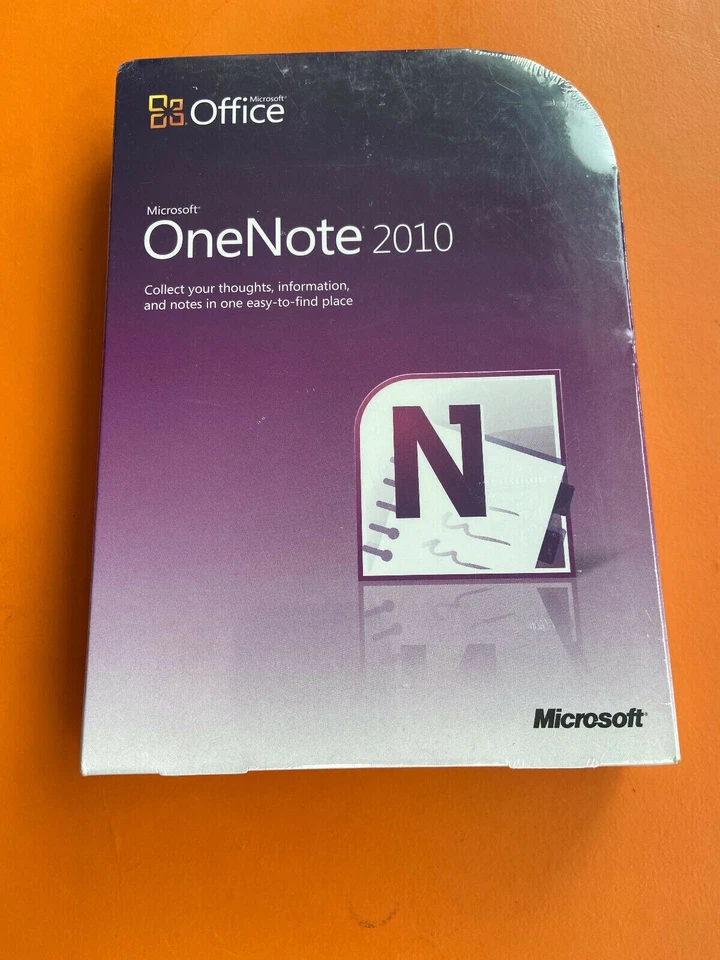 Microsoft Office OneNote 2010, New With Product Key NOT for Windows 10 or 11! - Изображение 1 из 1
