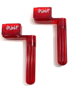 Dunlop Guitar String Winder 2-Pack Easy To Wind Pulls Bridge Pins Gel Red - Picture 1 of 5