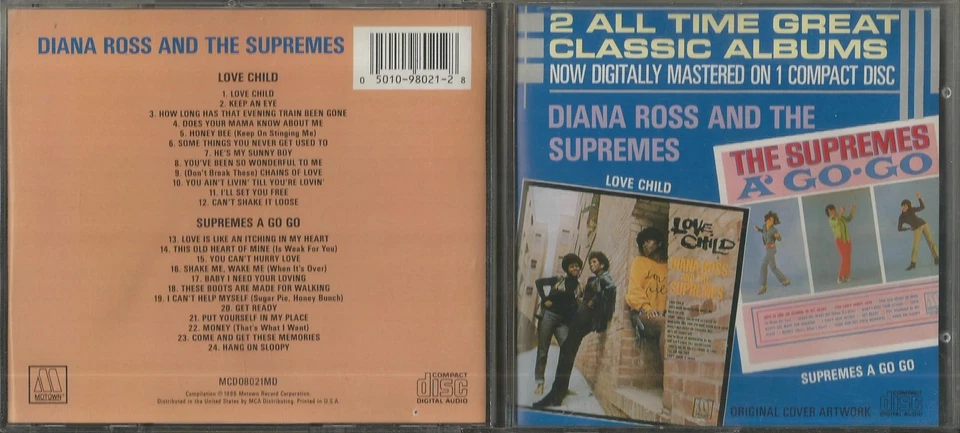  Love child/Supremes a go go Diana Ross Supremes  |  Japan Disc, CD  - Bild 1 von 1