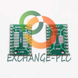 1PCS SOP20 TSSOP20 DIP20 PCB SMD DIP/Adapter Plate Pitch 0.65/1.27mm - Picture 1 of 1