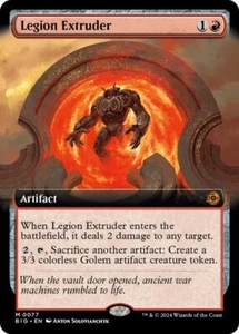 MTG Legion Extruder 77 Mythic Extended Art OTJ The Big Score - Picture 1 of 1
