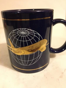 Boeing 777 Kaffeetasse oder Becher, Qualitätsunterstützung blau, sauber - Bild 1 von 6
