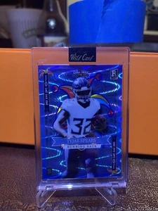 1/1 Tyjae SPEARS JOKER HOLO 2023 Wild Card RC AZUL ¡Tennessee Titans! - Imagen 1 de 3