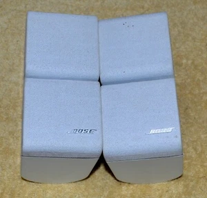 BOSE ACOUSTIMASS DOPPIO CUBO SET DI 2 ALTOPARLANTI SISTEMA BIANCO - Foto 1 di 7