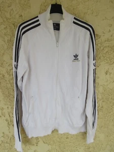 ADIDAS TOURNAMENT EDITION Tennis Jacket 1949 Retro Vintage Jacket Jacket COTTON L - Picture 1 of 8