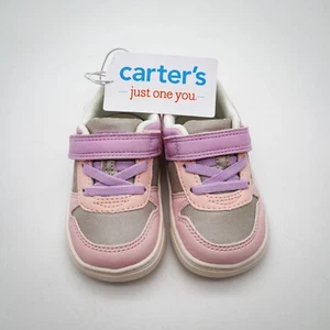 Carter's Just One You First Steps Walking Shoes Sneakers Girl's Choose Sz 3 or 4 - Picture 1 of 8