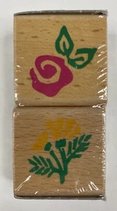 Estampillas de goma con flores por Stamp Craft - Imagen 1 de 5