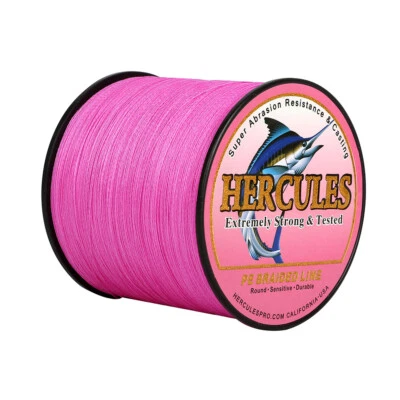 Línea de pesca trenzada HERCULES PE 2000M 4 hilos tejido extremo súper fuerte Foto 1 de 4