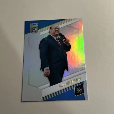 2023 Donruss Elite WWE #32 Paul Heyman SmackDown - Image 1 of 2