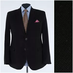 Mens Dark Brown Blazer 44S UK Size DANIEL HECHTER Sport Coat Jacket - Picture 1 of 12