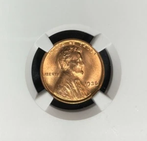1936 LINCOLN WHEAT CENT ~ NGC MS 66 RD ~BEAUTIFUL COIN~ - Picture 1 of 4