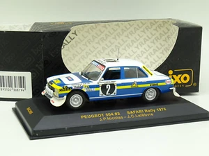 Ixo 1/43 - Peugeot 504 Safari Rally 1976 - JP Nicolas - Foto 1 di 1