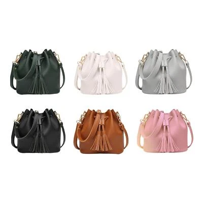 Bucket Schultertasche Hobo Bag Kordelzugbeutel mit abnehmbarem Riemen Mehrzweck