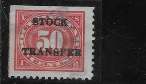 US Scott RD36, Entrate, Trasferimento Stock, 50 Cent, 1929, Usato, NG, F/VF - Foto 1 di 1