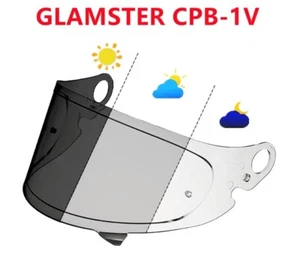 SHOEI Glamster CPB-1V Visor Lens Photochromatic Transition - Picture 1 of 3