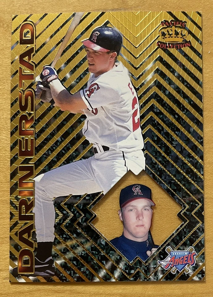 Darin Erstad 1997 Pacific Crown Collection Prism #3 Angels NM - Image 1 of 2