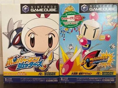 GC Bomberman JETTERS GENERATION JP Japan Lot 2 games NINTENDO GAMECUBE set - Image 1 of 4