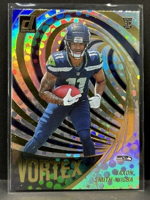 Jaxon Smith-Njigba Rookie 2023 Panini Donruss Vortex Seattle Seahawks RC #VOR-24 - Image 1 of 2