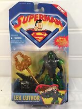 Superman Lex Luthor with Kryptonite Armor and Launcher, From the Animated Show