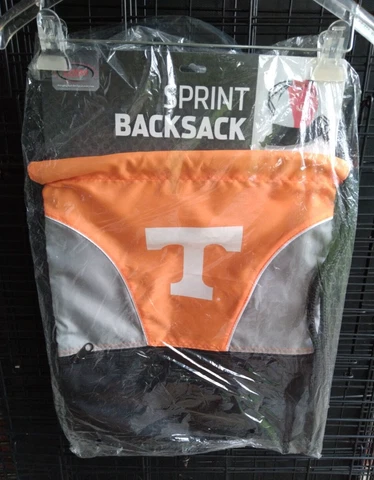 University of Tennessee Sprint Backsack Cinch Drawstring Backpack UT Vols New Cover