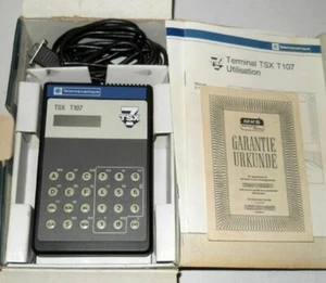 SPS PLC TSX T107 Data Terminal Programmiergerät TELEMECANIQUE Tsxt 107 (1985) - Bild 1 von 6