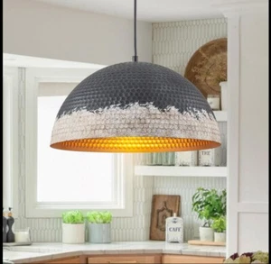 NEW Pendant Light for Kitchen Large Dome 16”Farmhouse Pendant Light - Picture 1 of 1