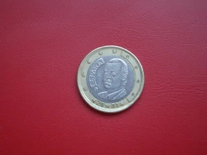 1 Euro - Espana - 2001 - 1 Euro Münze Spanien 2001 - Juan Carlos I - Bild 1 von 5