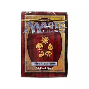 Magic the Gathering MTG 5th Edition Starter Tournament Deck Sealed - Picture 1 of 6