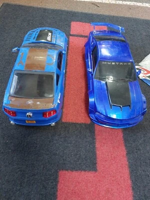 2 piezas 1/10 plástico duro pintado 2 carrocerías para 1:10 RC Hobby Drift Car  Foto 1 de 4