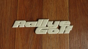 VW Rallye Golf Emblem Schriftzug - Imagen 1 de 4