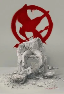 HUNGER GAMES MOCKINGJAY PART 2 MOVIE POSTER Double Sided ORIGINAL 27x40 - Picture 1 of 1