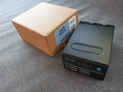 PRO X PROFFESIONAL BATTERY JVC SSL-JVC50/75  FOR DV CAMCORDER GY-HM600E 650.... - Image 1 of 3