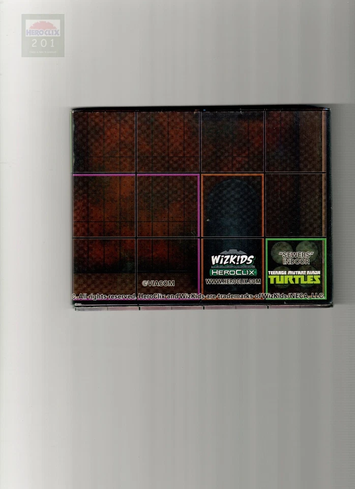 HeroClix map TMNT Sewers / Technodrome - Image 1 of 1