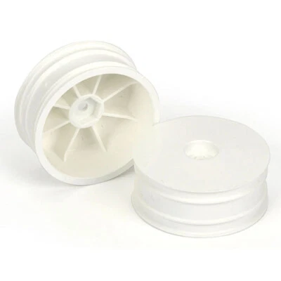 Pro-Line 2pc Velocity 2.2 12mm Hex Front White Wheels for RB5/B4.1 Buggy 2735-04 - Image 1 of 2