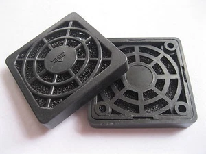 10 pcs Black Dustproof Dust Filter Used for 40mm DC Fan 4cm New - Bild 1 von 3