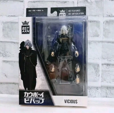 Boneco de ação Cowboy Bebop Vicious anime heróis BST AXN the Loyal Subjects - Imagem 1 de 4