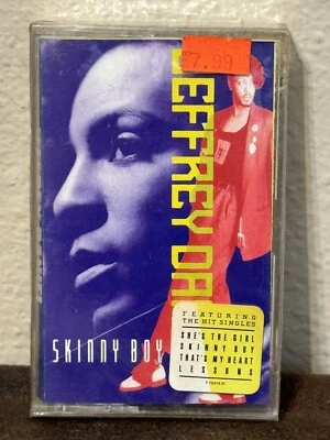 Rare! 1990 Jeffrey Daniel - Skinny Boy Cassette Hype Sticker Epic/CBS SEALED - Image 1 of 4